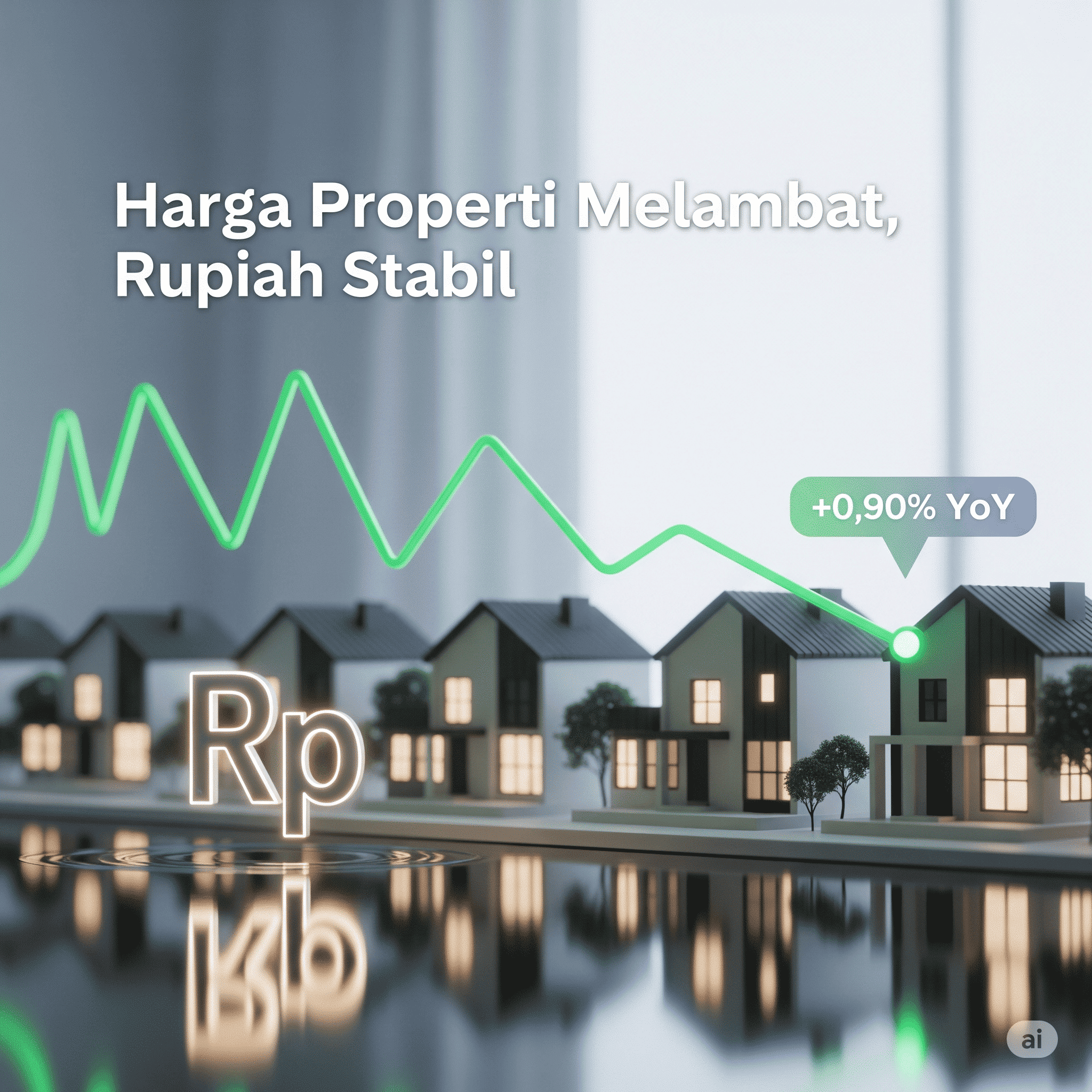 Harga Properti Indonesia Q2 2025 Melambat ke 0,90% YoY, Rupiah Stabil 1 Harga Properti Indonesia Q2 2025 Melambat ke 0,90% YoY, Rupiah Stabil