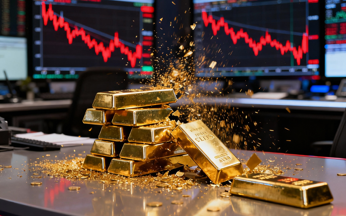 ASIA MARKET ALERT: Harga Emas Jatuh Menjelang Data Inflasi AS 2025, Pedagang Ambil Untung