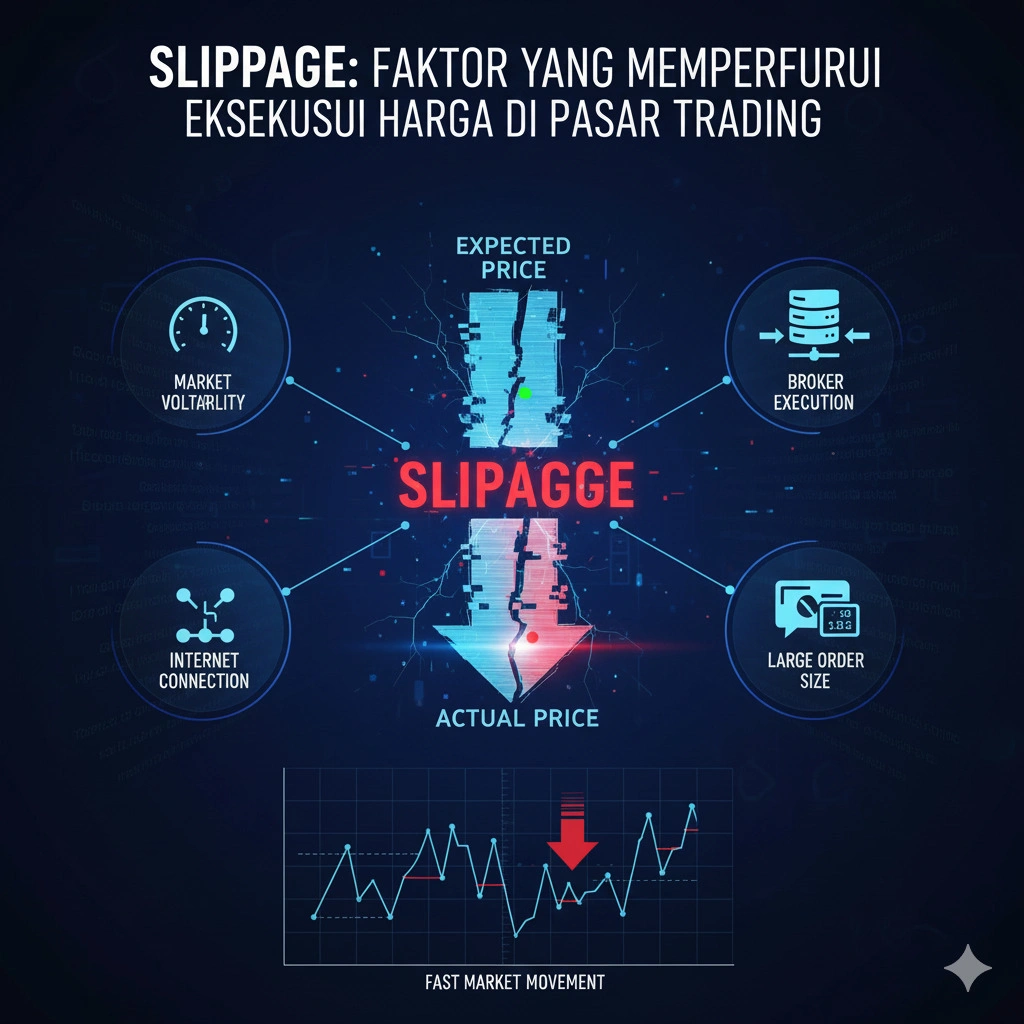 Slippage: Faktor yang Mempengaruhi Eksekusi Harga di Pasar Trading