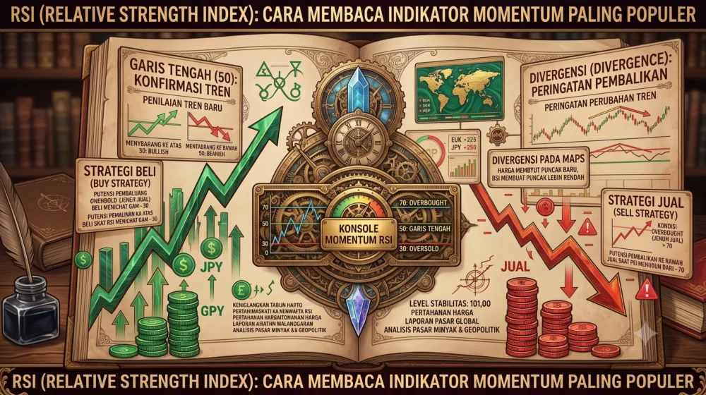 RSI (Relative Strength Index): Cara Membaca Indikator Momentum Paling Populer 1 RSI Relative Strength Index Cara Membaca Indikator Momentum Paling Populer