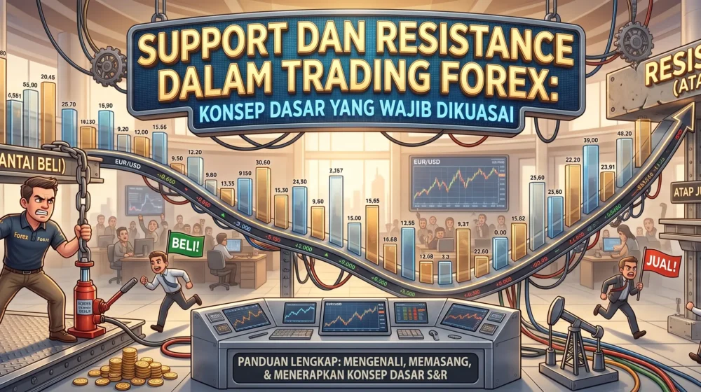 Support dan Resistance dalam Trading Forex: Konsep Dasar yang Wajib Dikuasai 1 Support dan Resistance dalam Trading Forex Konsep Dasar yang Wajib Dikuasai