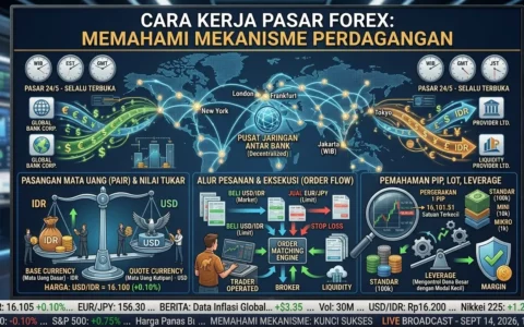 Cara Kerja Pasar Forex: Memahami Mekanisme Perdagangan