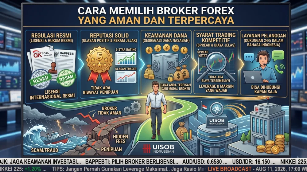 Cara Memilih Broker Forex yang Aman dan Terpercaya