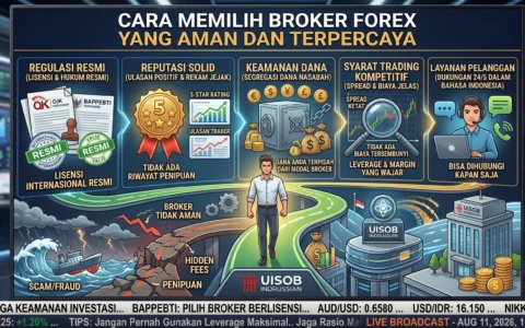 Cara Memilih Broker Forex yang Aman dan Terpercaya