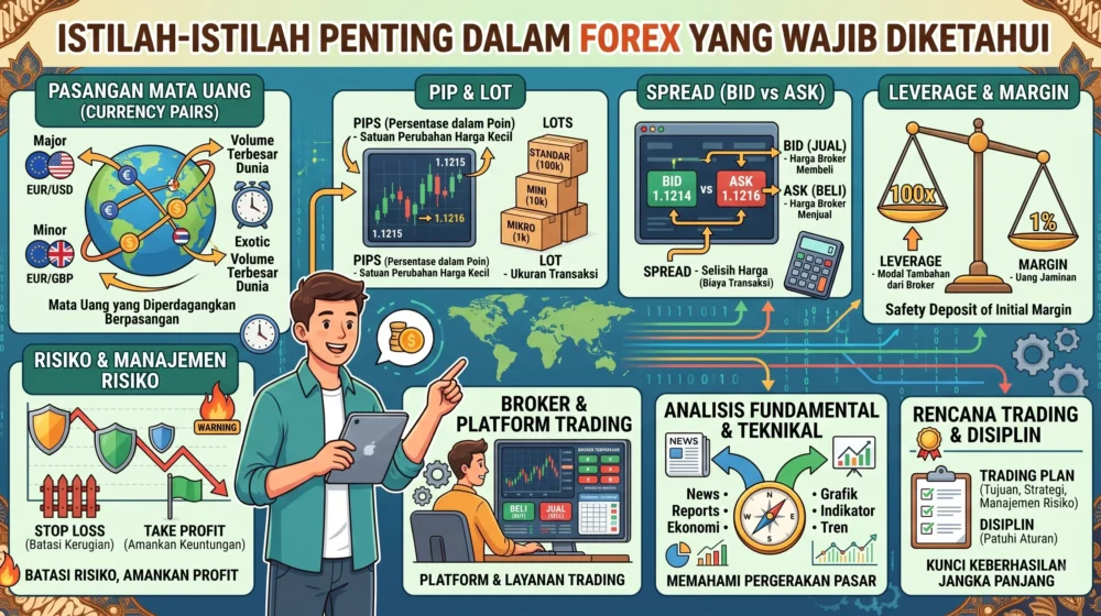 Istilah-Istilah Penting dalam Forex yang Wajib Diketahui 1 Istilah-Istilah Penting dalam Forex yang Wajib Diketahui
