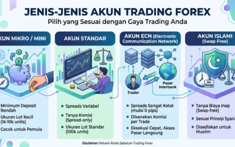 Jenis-Jenis Akun Trading Forex