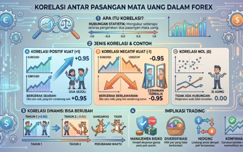 Korelasi Antar Pasangan Mata Uang dalam Forex