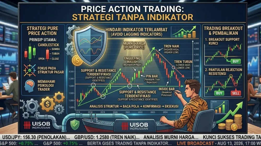 Price Action Trading: Strategi Tanpa Indikator