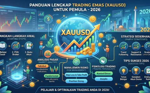 Trading Emas (XAUUSD) untuk Pemula: Panduan Lengkap 2026
