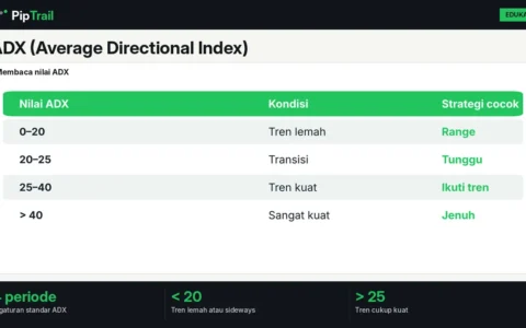 ADX (Average Directional Index): Cara Mengukur Kekuatan Tren Forex, Lengkap dengan Contoh