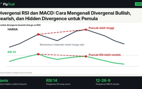 Divergensi RSI dan MACD: Cara Mengenali Divergensi Bullish, Bearish, dan Hidden Divergence untuk Pemula