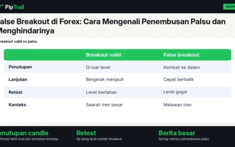 False Breakout di Forex: Cara Mengenali Penembusan Palsu dan Menghindarinya