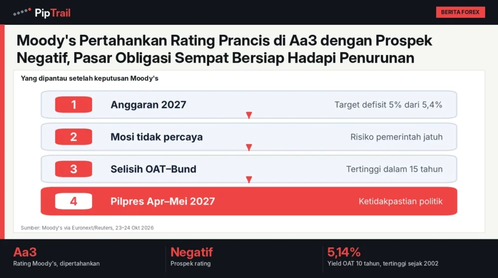 Moody's Pertahankan Rating Prancis di Aa3 dengan Prospek Negatif, Pasar Obligasi Sempat Bersiap Hadapi Penurunan 1 Moody's Pertahankan Rating Prancis di Aa3 dengan Prospek Negatif, Pasar Obligasi Sempat Bersiap Hadapi Penurunan