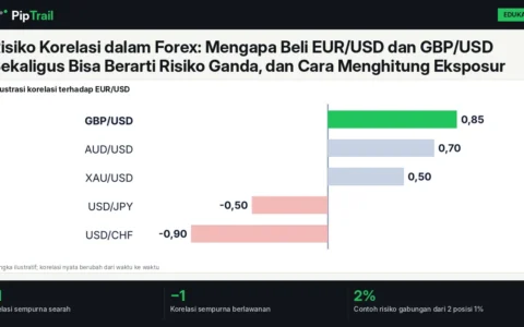Risiko Korelasi dalam Forex: Mengapa Beli EUR/USD dan GBP/USD Sekaligus Bisa Berarti Risiko Ganda, dan Cara Menghitung Eksposur
